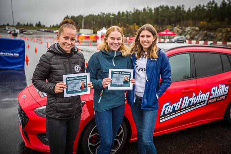 Ford Driving Skills for Life Rudskogen 2019 DSFL gratis kjørekurs