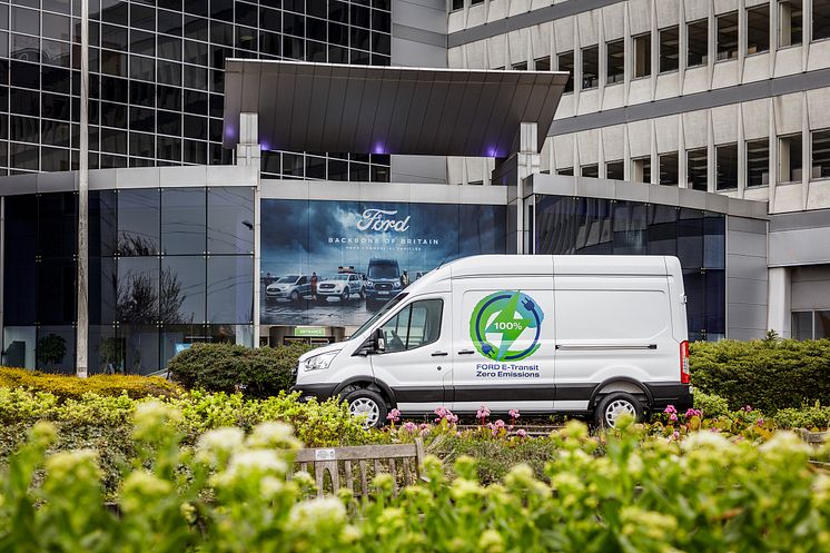 Ford E-Transit kunde testprosjekt 2021