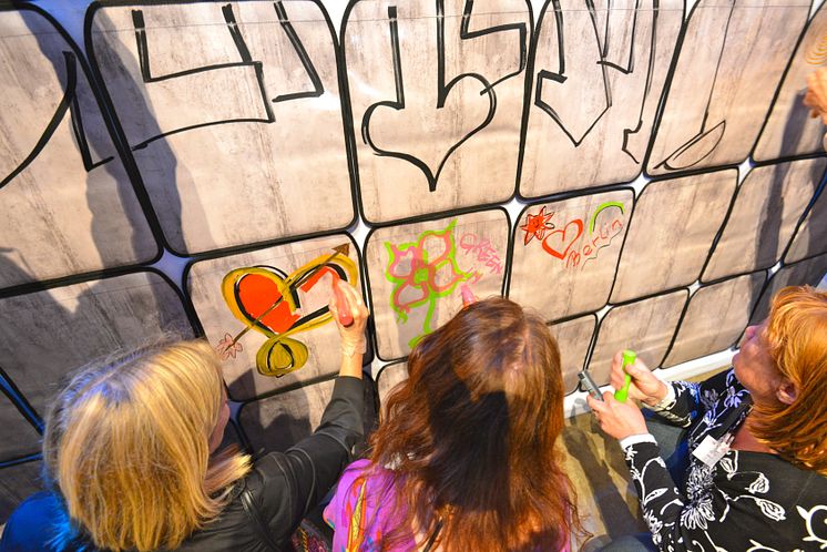 Graffiti-workshop i Stockholm – 25 år efter murens fall