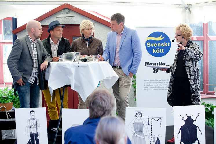 Svenskt Kött i Almedalen 2013: "Utan kossan stannar Sverige!"