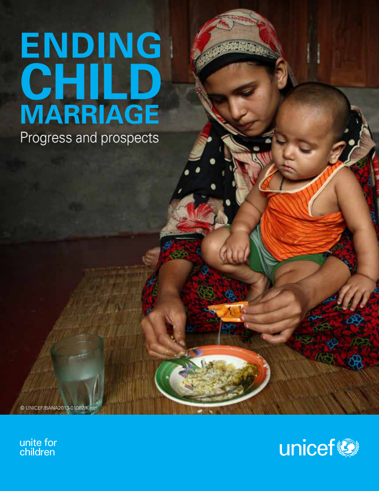 Ending child marriage: Progress and prospects