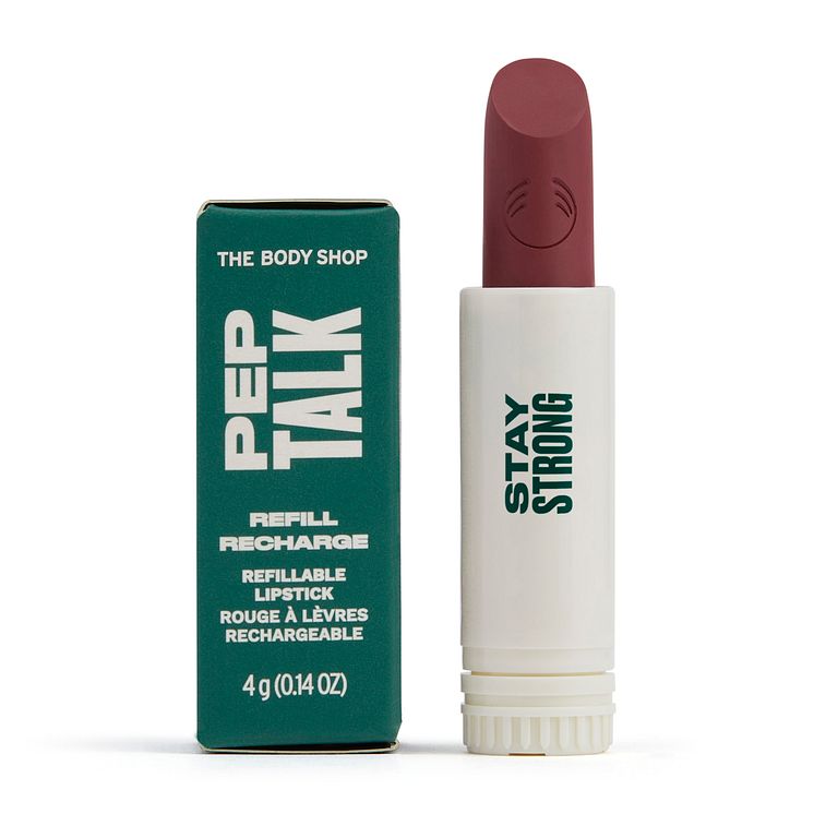 PEPTALK REFFILABLE LIPSTICK ''STAY STRONG''