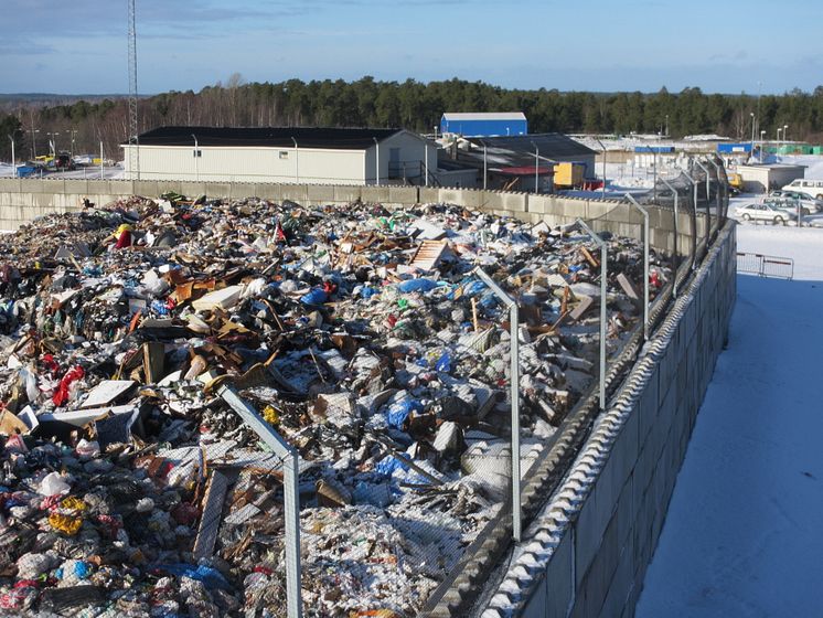 Stödmurar och planlager för effektiv materialhantering