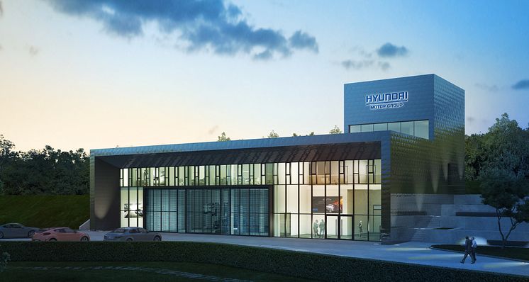 Hyundais testanläggning vid Nürburgring