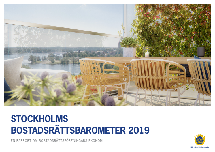 Stockholms bostadsrättsbarometer 2019