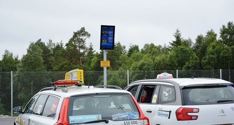 Ny taxiparkering på Landvetter främjar miljöfordon 