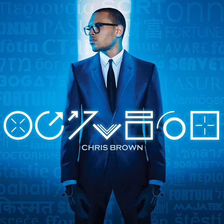 Chris Brown - albumomslag "Fortune"