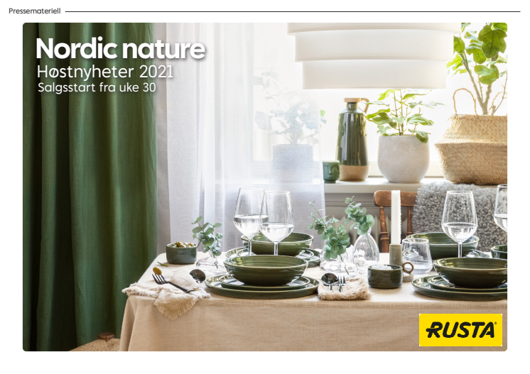 Pressemateriell Nordic nature - Høst 2021