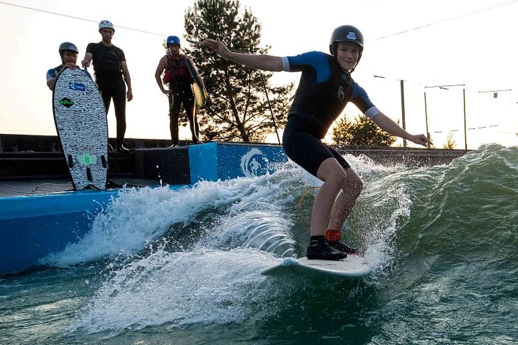 Kanupark Markkleeberg - Wellensurfen