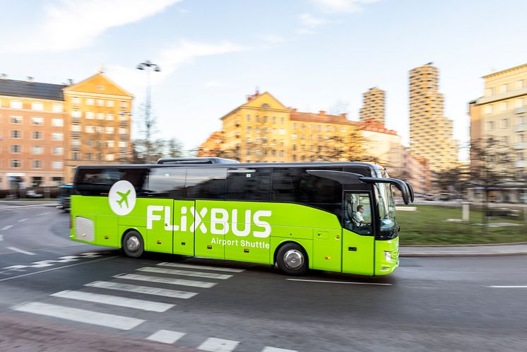 FlixBus flygtransfer Stockholm - Arlanda