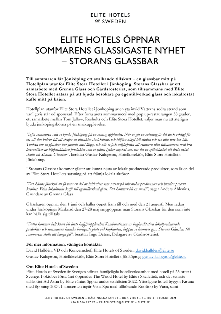 Elite Hotels öppnar sommarens glassigaste nyhet, Storans Glassbar_Pressmeddelande.pdf