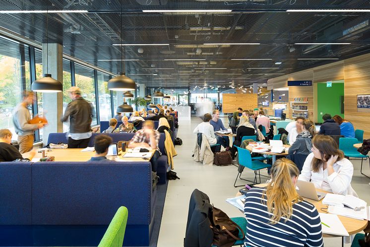 Interiör från Studenternas hus