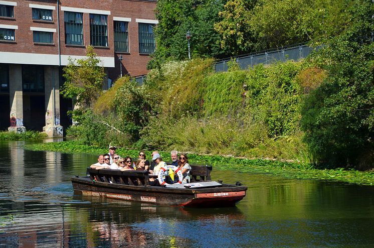 Leipziger Wasserfest - Bootstour auf dem Karl-Heine-Kanal