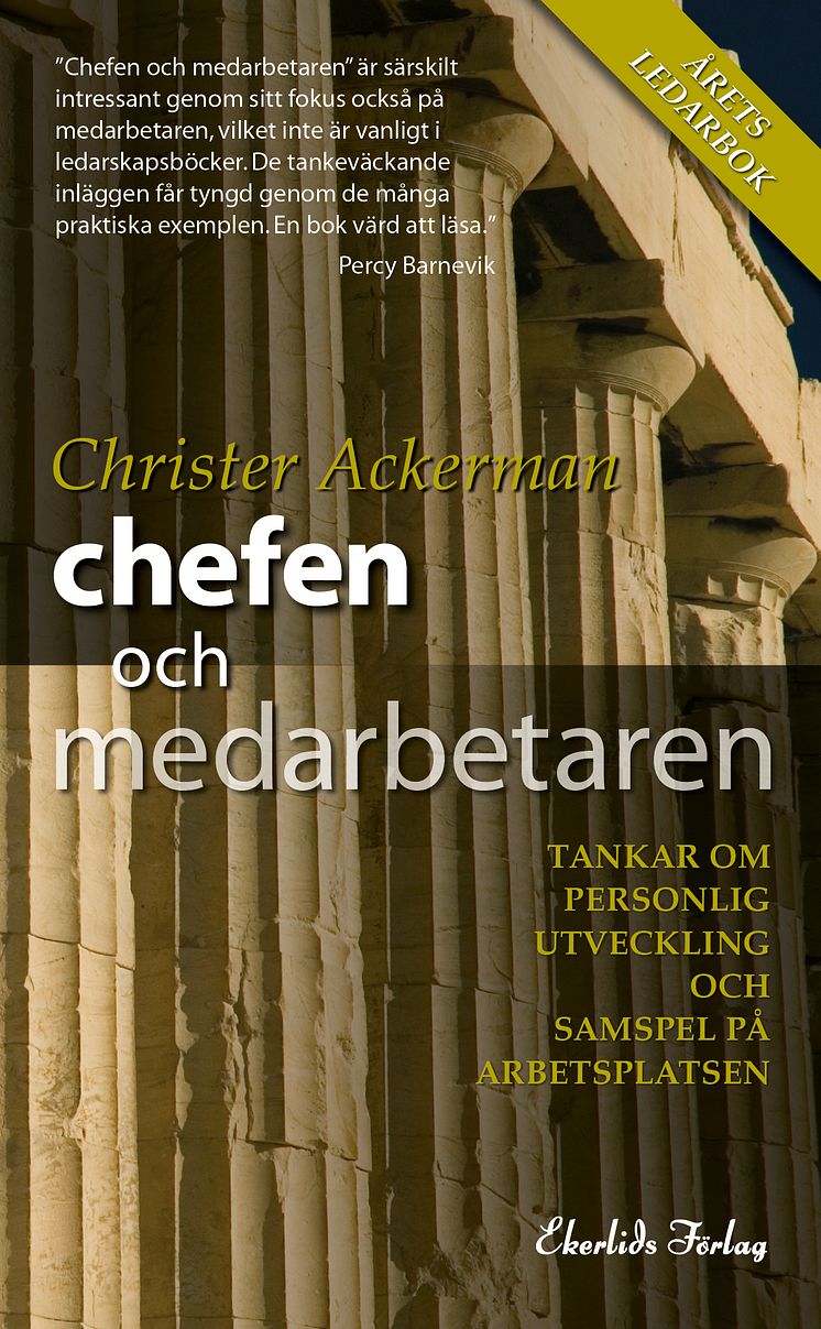 Omslag till boken Chefen och medarbetaren