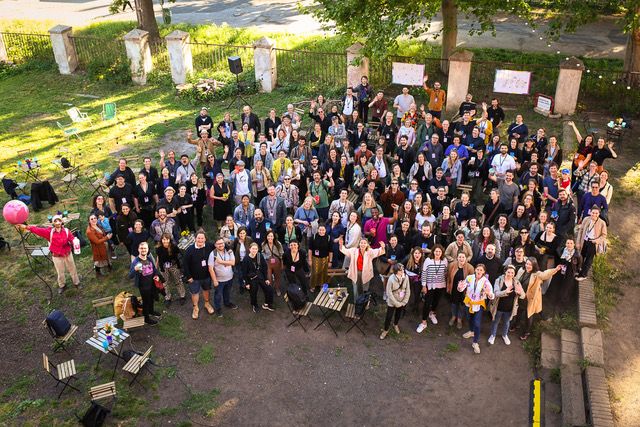 Gruppenbild während der TEH Conference 93 in Prag