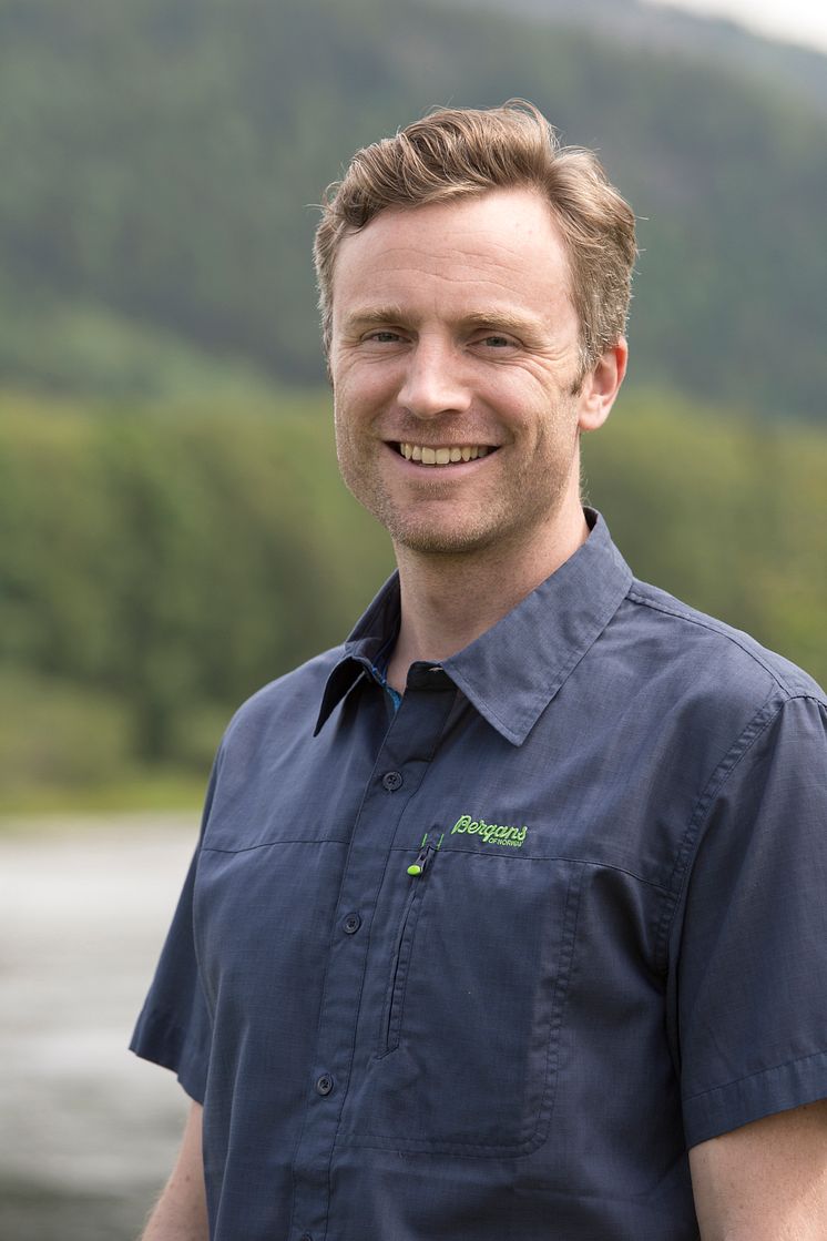 Bergans Sustainability Manager Felix Ockborn – Foto: Hans Kristian Krogh Hanssen