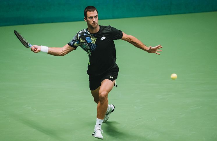 Laslo Djere at the BNP Paribas Nordic Open 2023