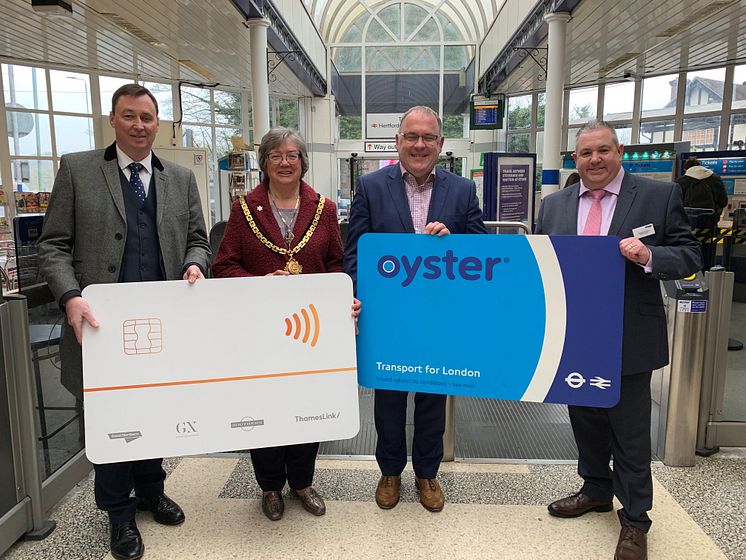 Contactless and Oyster comes to Hertford North