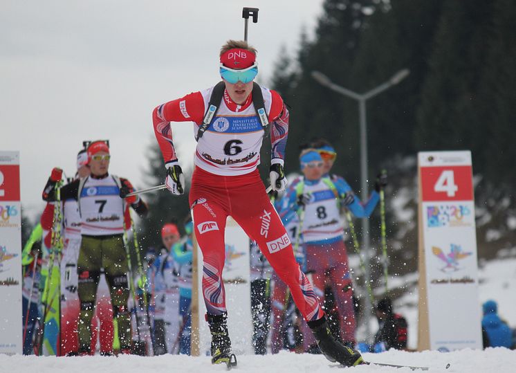 Sindre Pettersen,jaktstart menn junior,junior-vm 2016