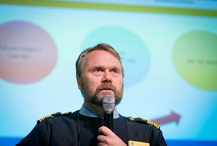 Niclas Hallgren - Polisen. Båtmässan 2014