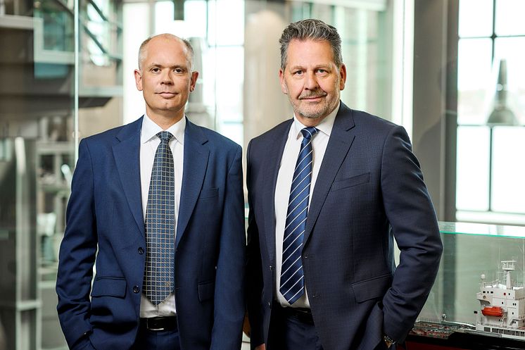 Thomas Thomsen, CFO, Per Ekmann, CEO, Uni-Tankers-k