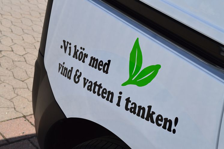 Vi kör med vind och vatten i tanken