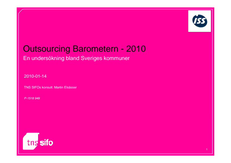 ISS Outsourcingbarometern 2010