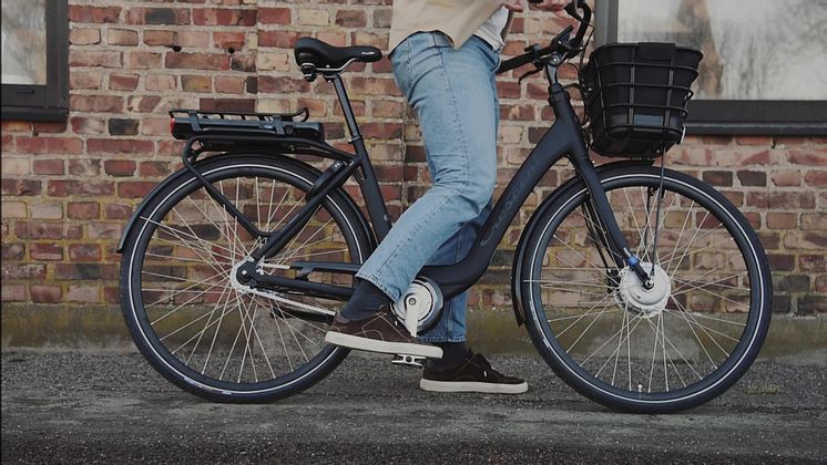 Crescents nya cykelmodell ELMA med låsningsfria ABS-bromsar
