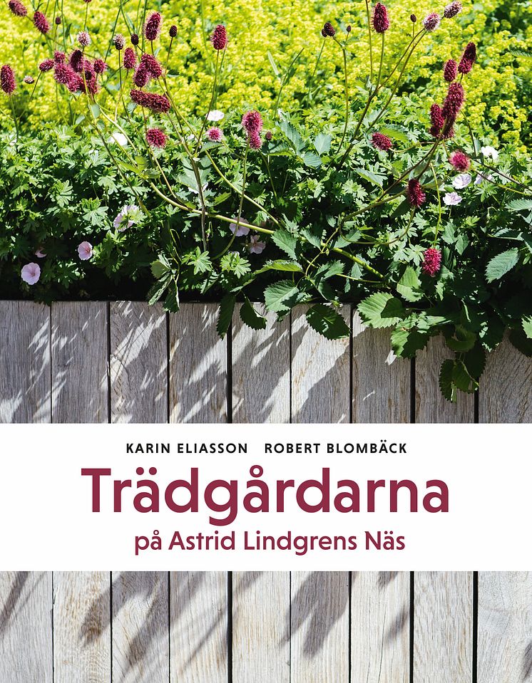 Omslag Trädgårdarna på Astrid Lindgrens Näs