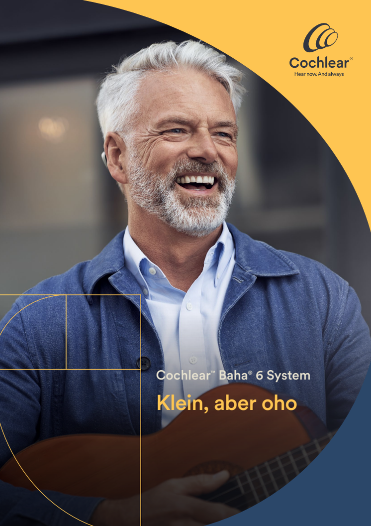 Cochlear™ Baha® 6 Max Soundprozessor - Klein, aber oho