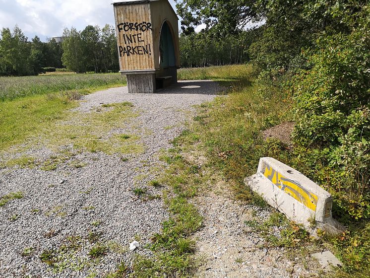 "Förstör inte parken"