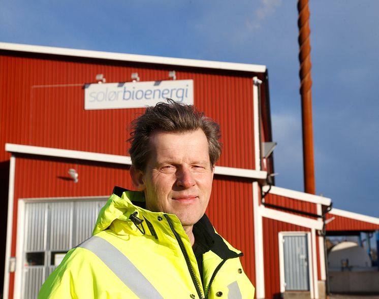 Jan Lindkvist, regionchef Solör Bioenergi Öst AB