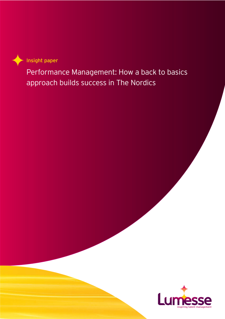 Performance Management - Danmark og Norden