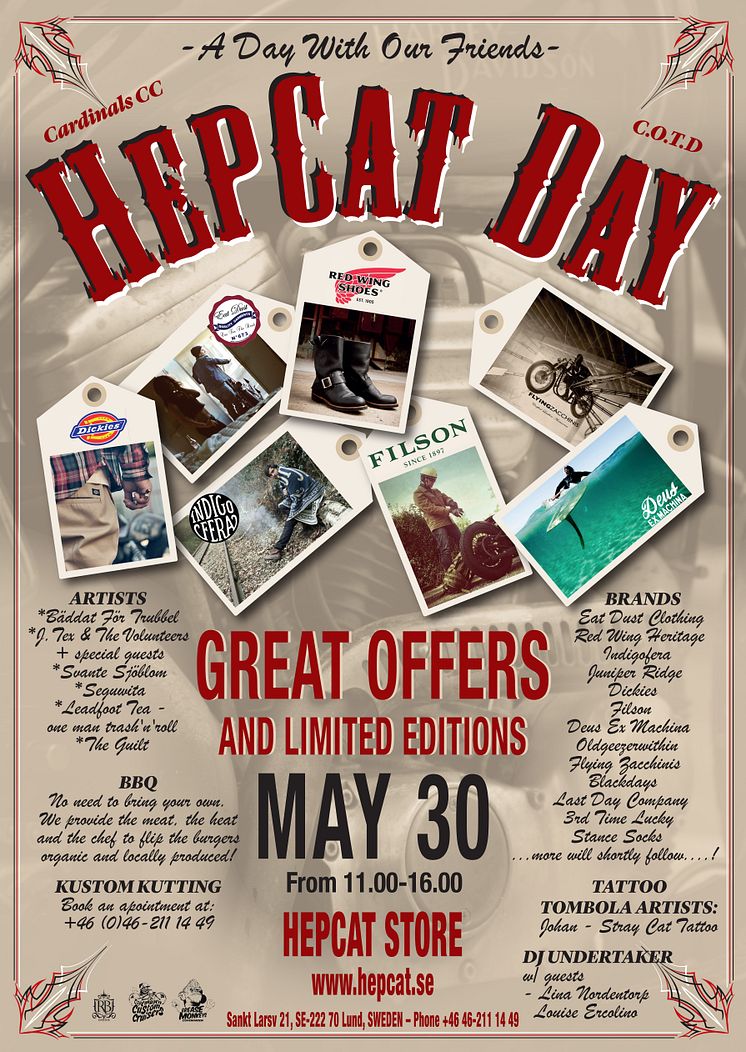 HepCat Day 2015 Affisch 