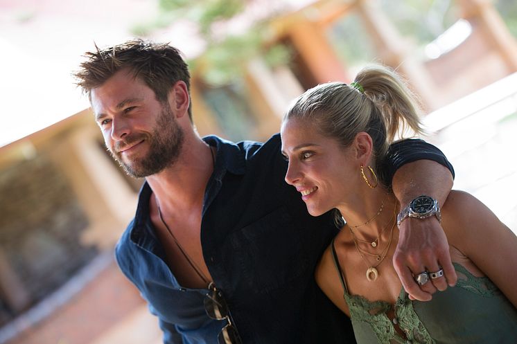 Chris Hemsworth ja hänen vaimonsa Elsa Pataky vierailemassa Jacob's Creekin viinitalolla Australiassa