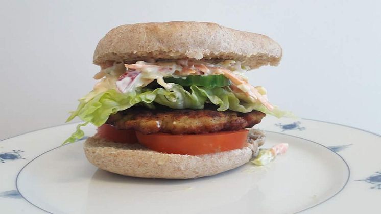 Fiskeburger i pita à la FoodForce