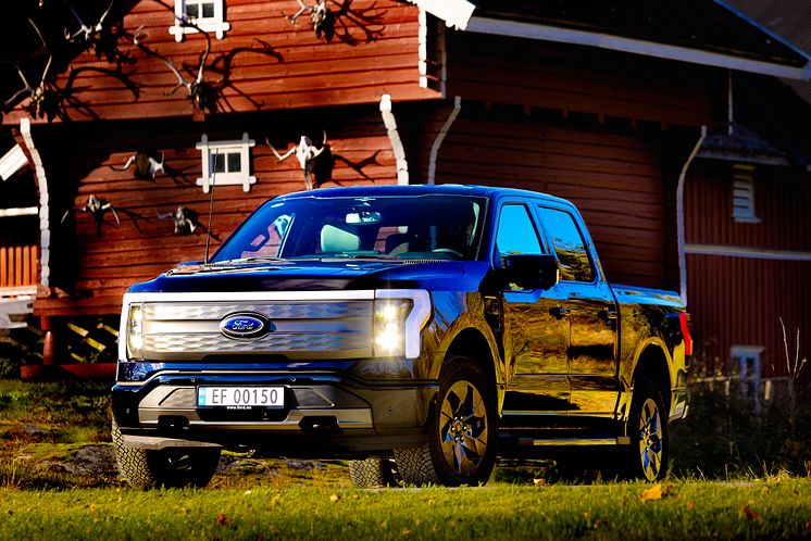 Ford F-150 Lightning høst 2023 Norge (5)