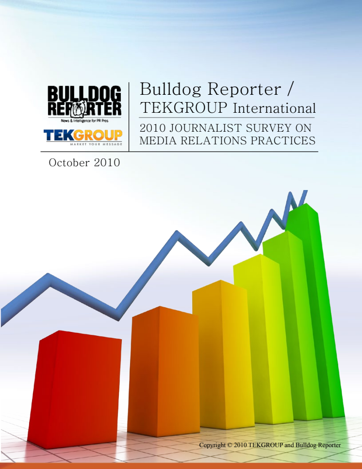 TEKGROUP's 2010 Social Journalism Survey