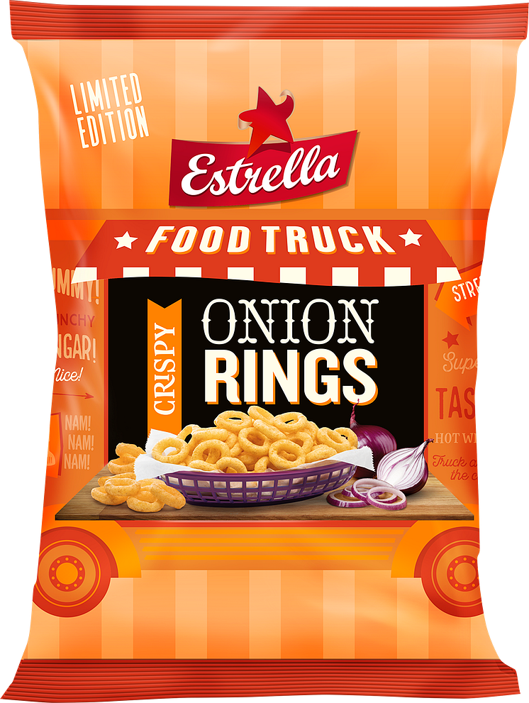LTD Food Truck 2019 från Estrella: Onion Rings 