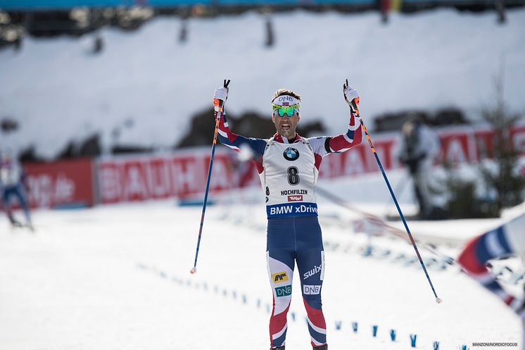 Ole Einar - jakstart VM Hochfilzen