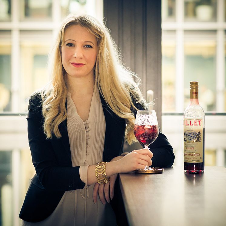 Lillet Markenbotschafterin Tatjana Friedrich