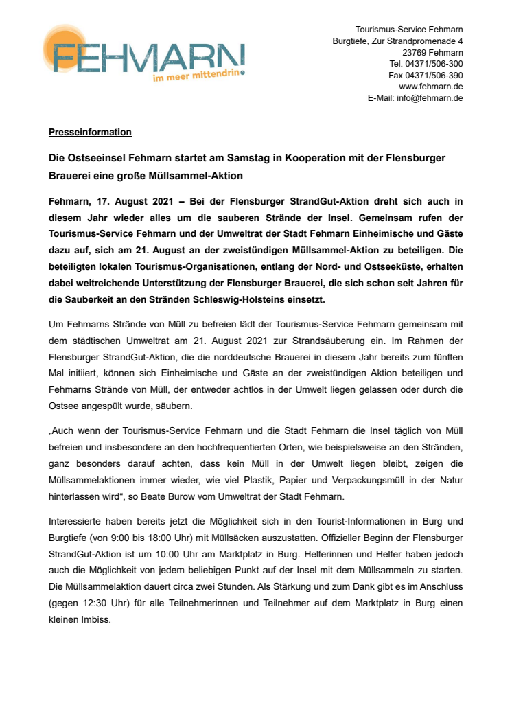 Pressemitteilung_Tourismus-Service Fehmarn_Flensburger StrandGut Aktion 2021.pdf