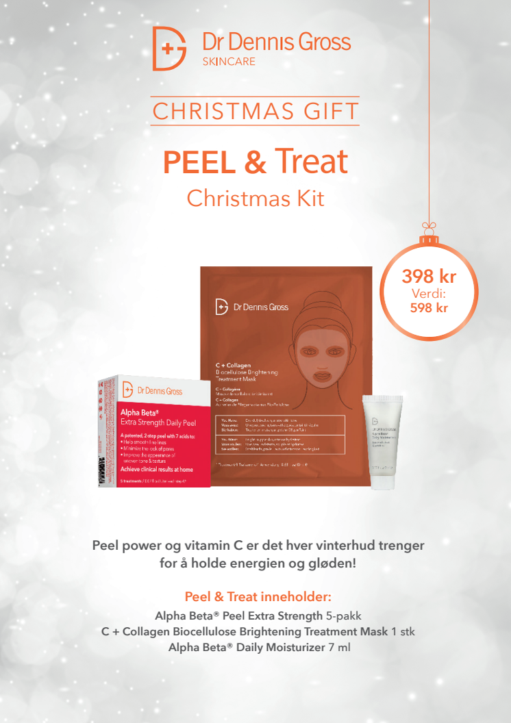Dr Dennis Gross PEEL & Treat Christmas Kit