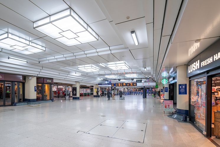 BEFORE concourse serving platforms 15-19