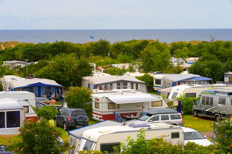 Halland - Sveriges största campingdestination i juli