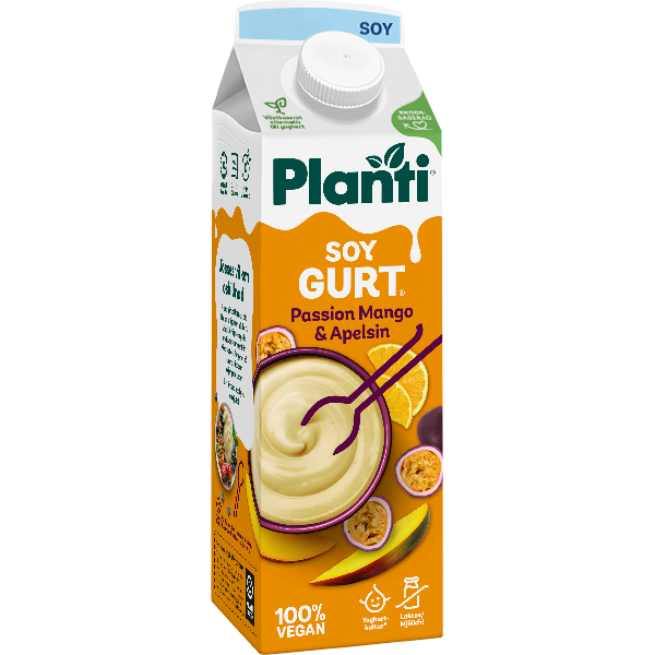 62104 265713–01 Planti Soygurt Passion Mango & Apelsin 1000g Elo 3D 600x600