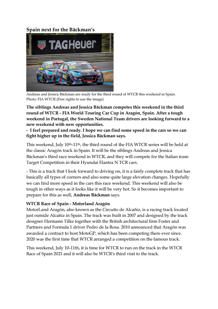 210708 ENG Pressrelease, WTCR Rd3 Aragon.pdf
