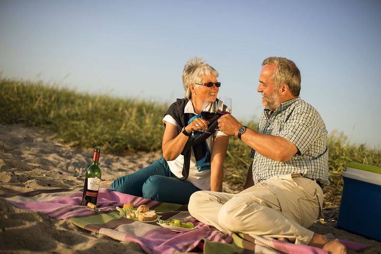 Picknick am Strand