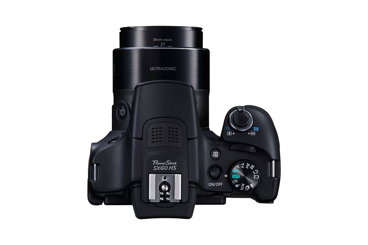 Canon Powershot SX60 HS top