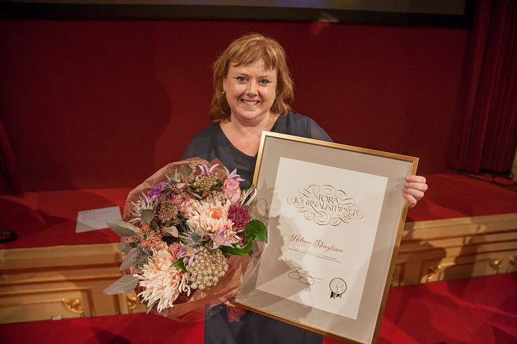 Helena Bengtsson, vinnare av Årets Förnyare 2016